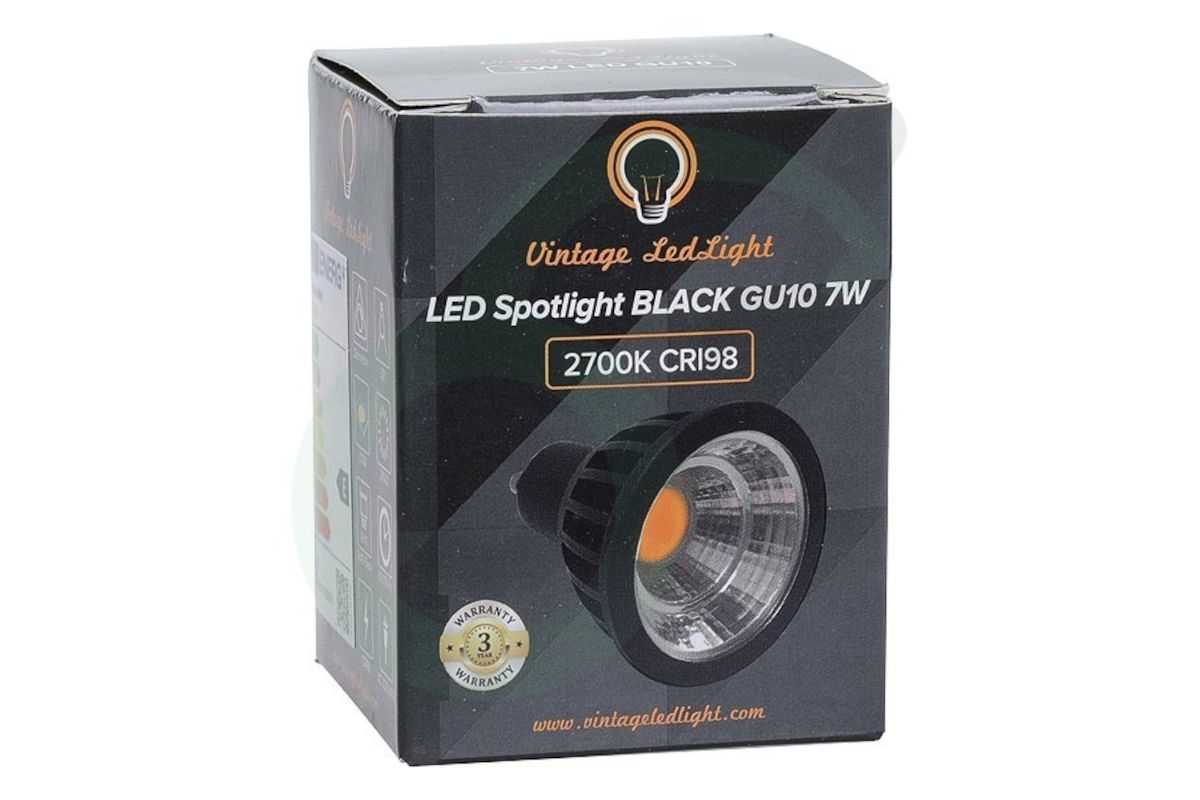 Vintage ledlight 0029 led GU10 2700 Kelvin (warm wit)
