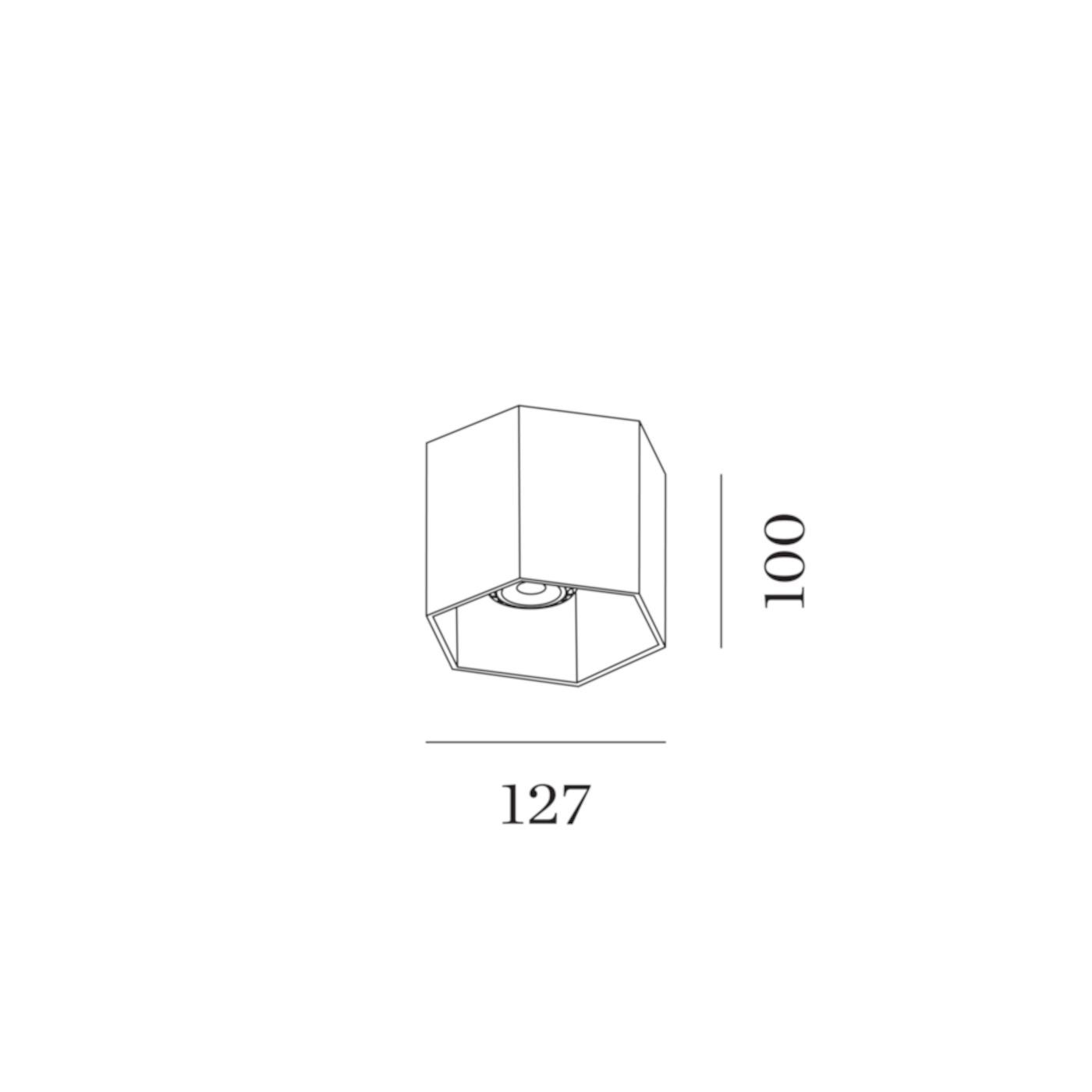 Hexo 1.0  PAR16 plafondspot 