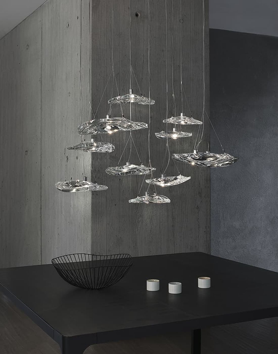 Manta 3 Light hanglamp. Magazijnopruiming