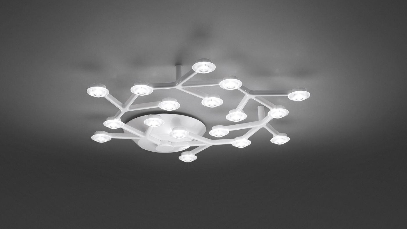 Led Net circle plafondlamp