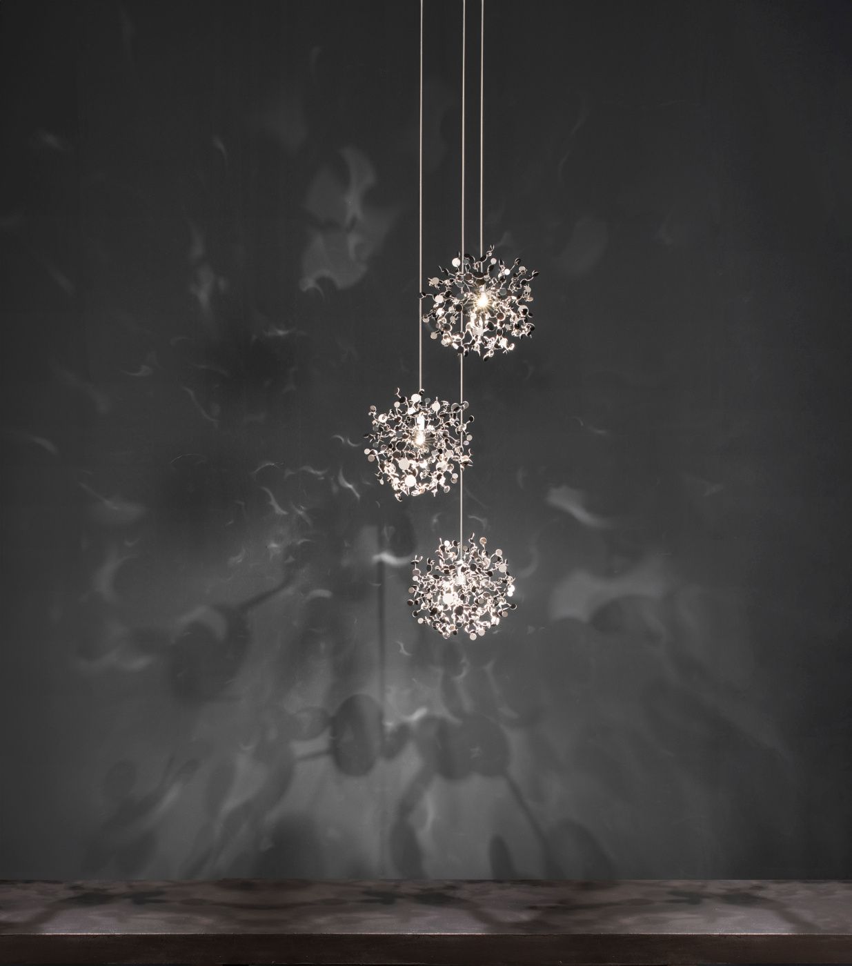 Argent Mon Bijou 3 voudige hanglamp 