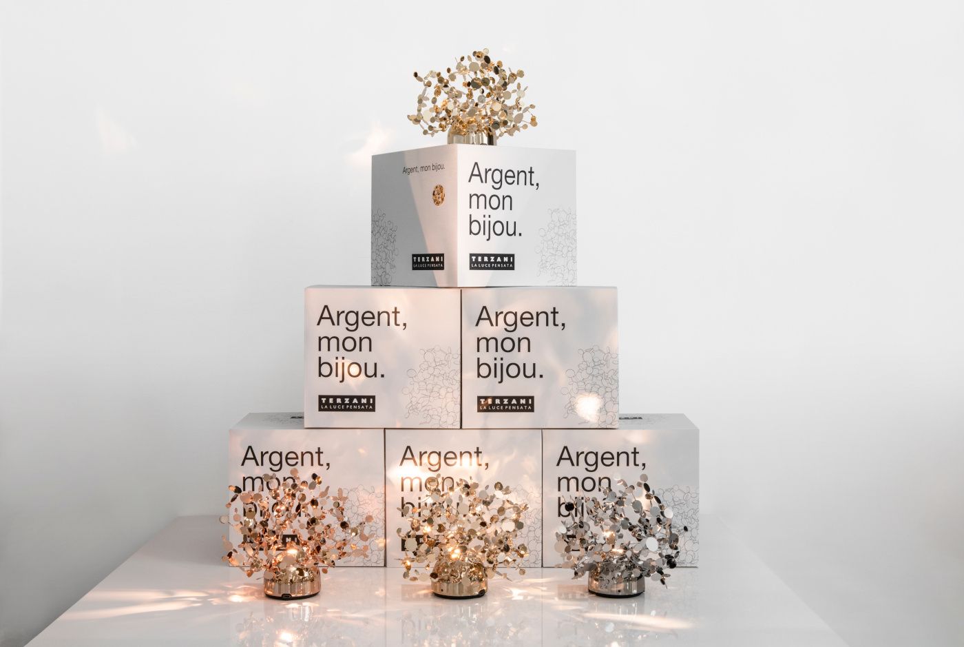 Argent Mon Bijou portable tafellamp