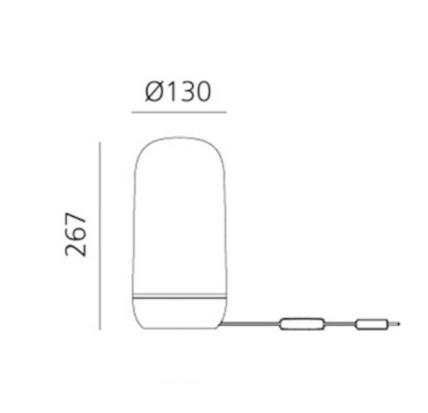 Gople Plug tafellamp