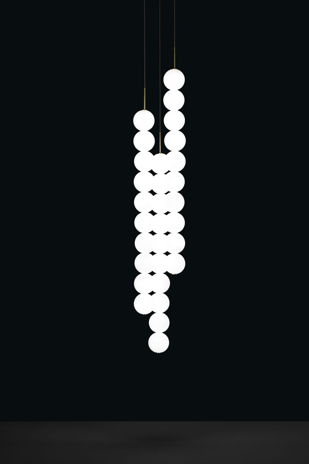 Abacus hanglamp. Medium. 10 bollen 