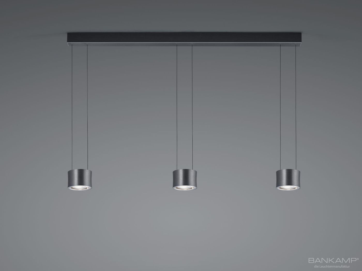 Impulse hanglamp dievoudig met hoogteverstelling