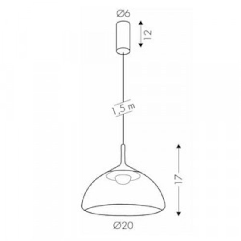 Venis downlight Ø 20 hanglamp  