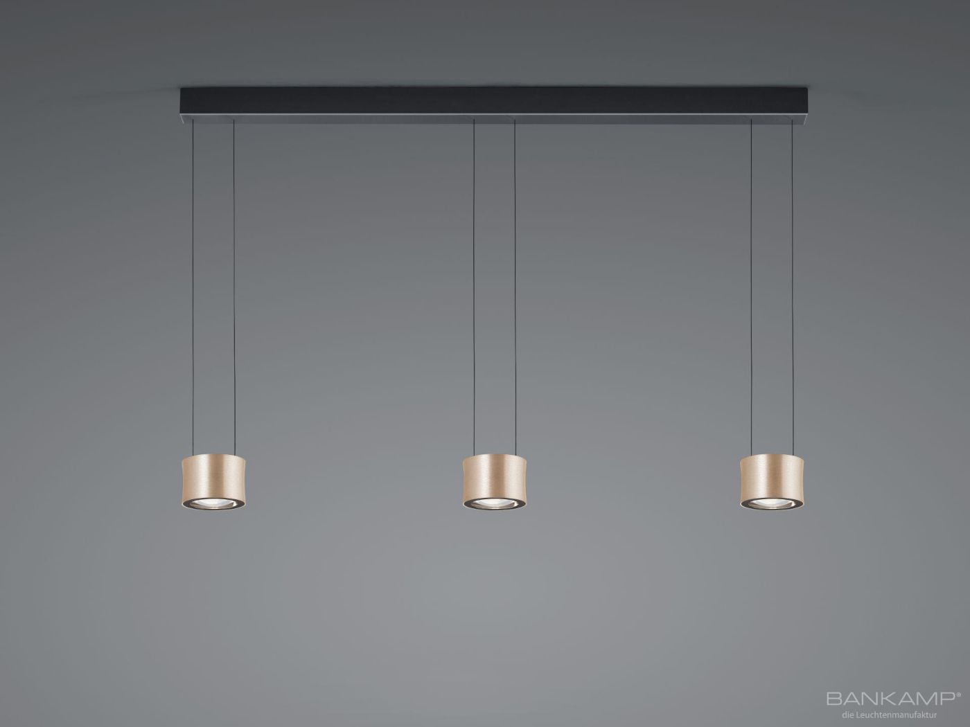Impulse hanglamp dievoudig met hoogteverstelling