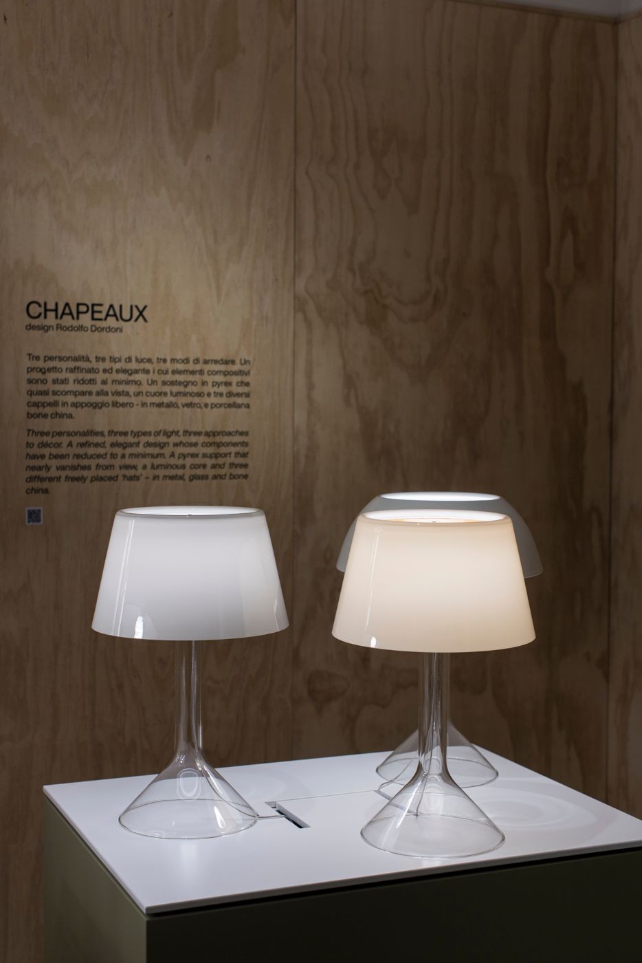 Chapeaux V tafellamp  