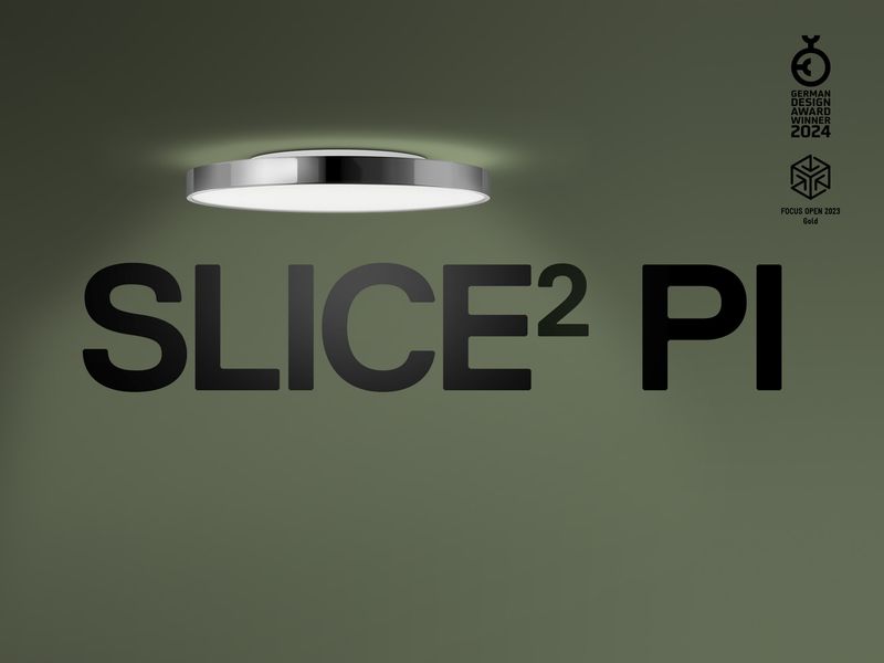 Slice² PI plafondlamp. L