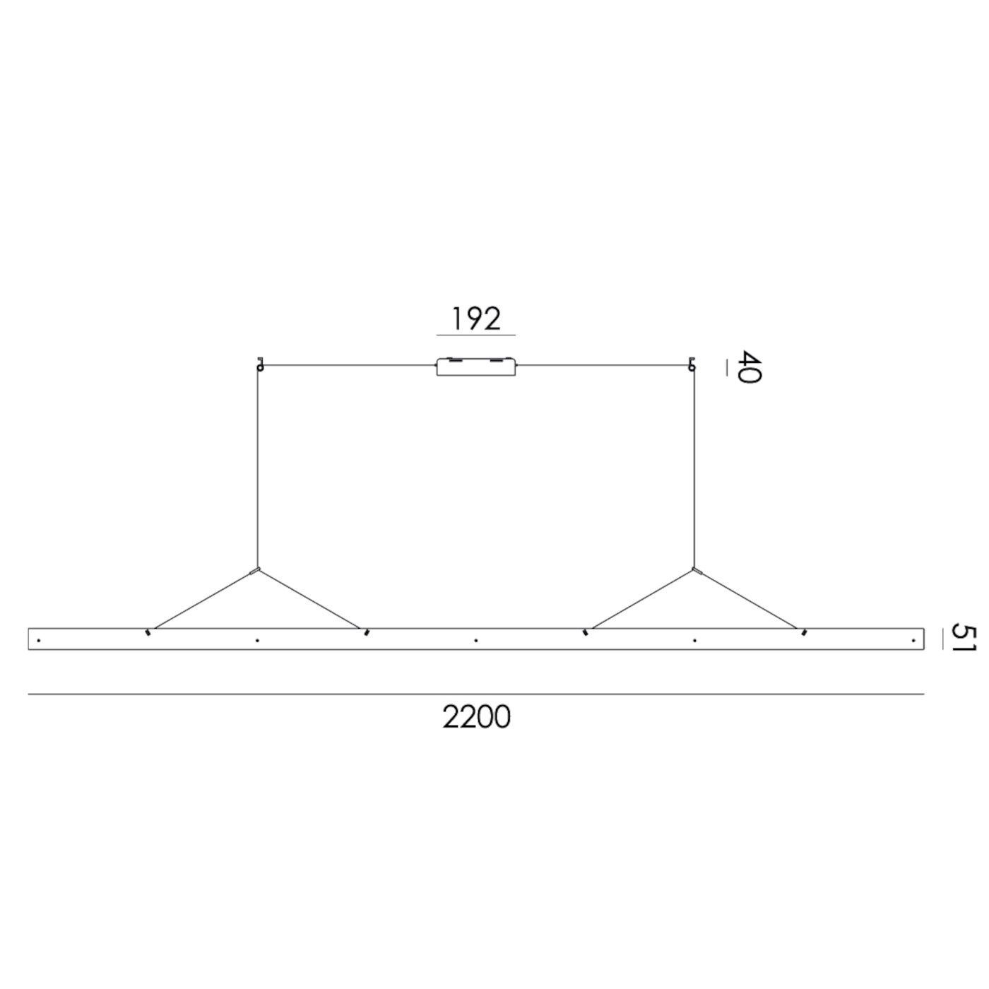 Bridge 220 hanglamp    