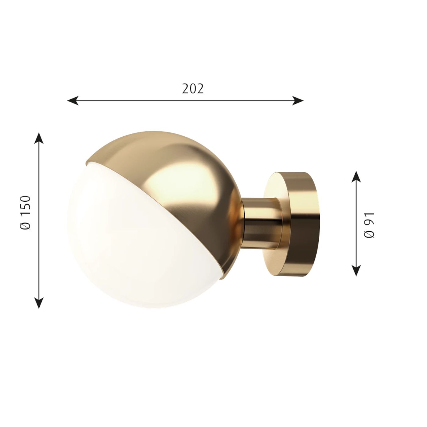 VL studio wandlamp