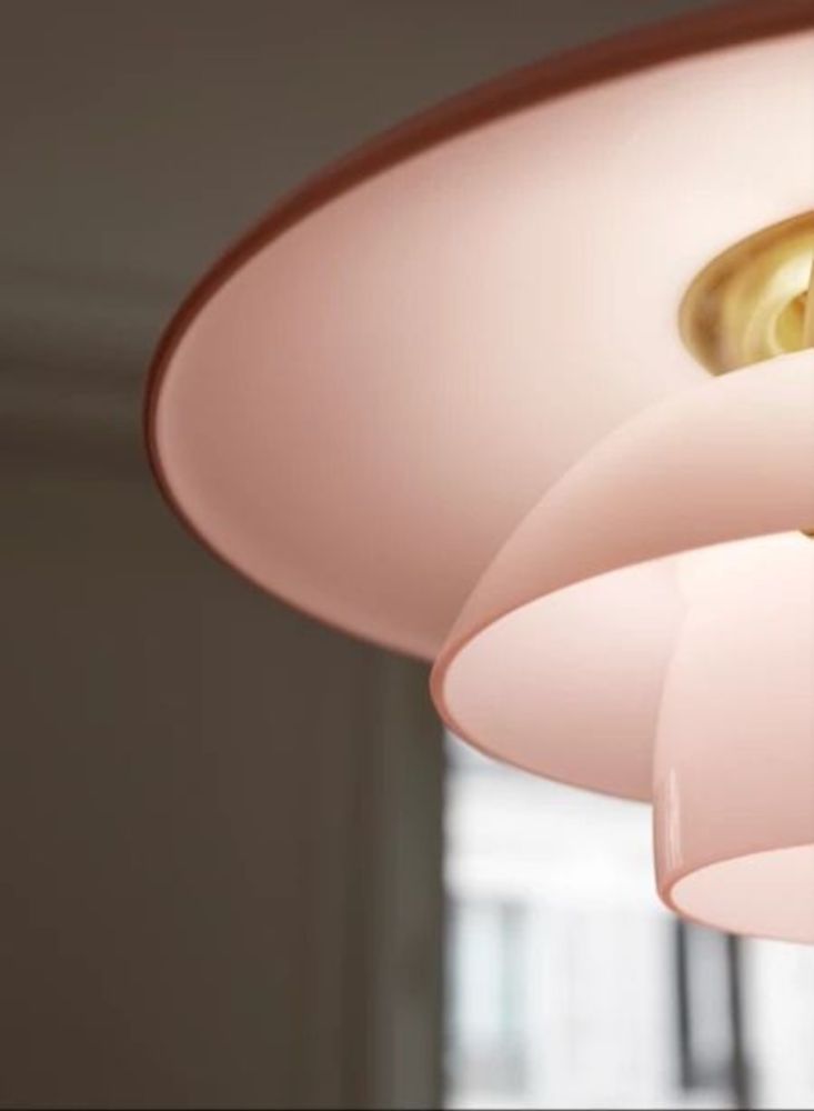 PH 3/3  Pale Rose hanglamp   