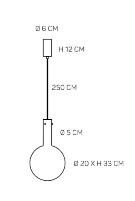 Raindrop hanglamp  