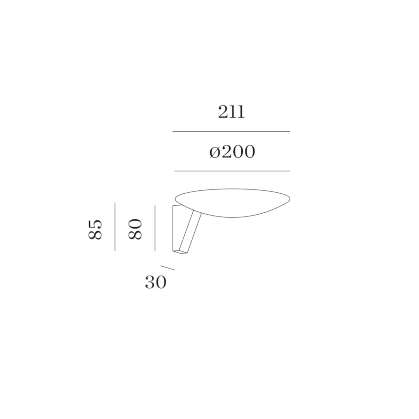 Scava 1.0 wandlamp    