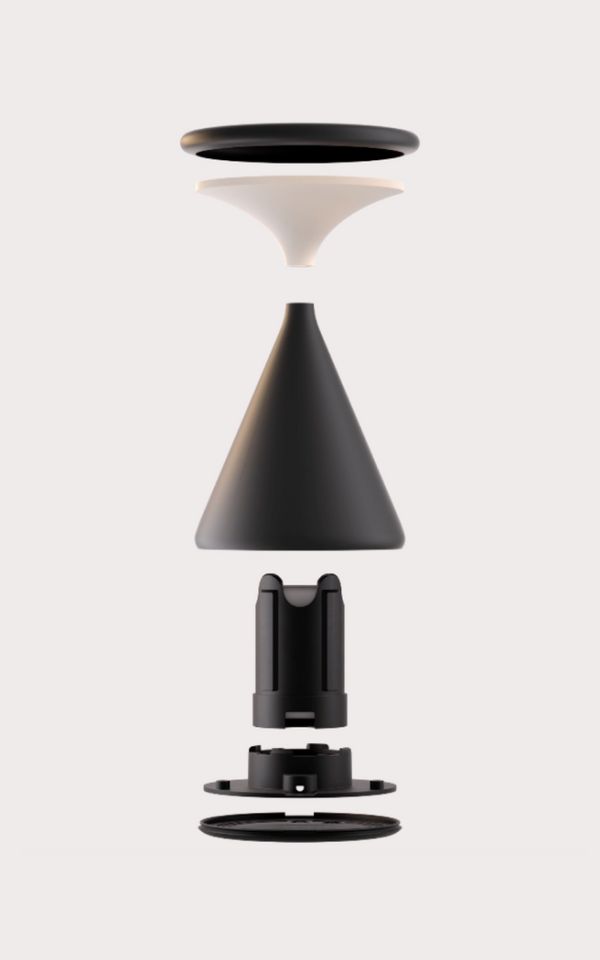 Salt tafellamp