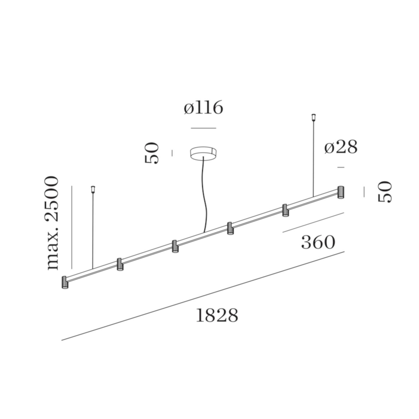 Trace Chandelier 2.0 hanglamp