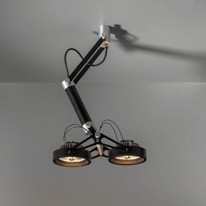Nomad 2x for LED AR111 Tre dim  plafonlamp 