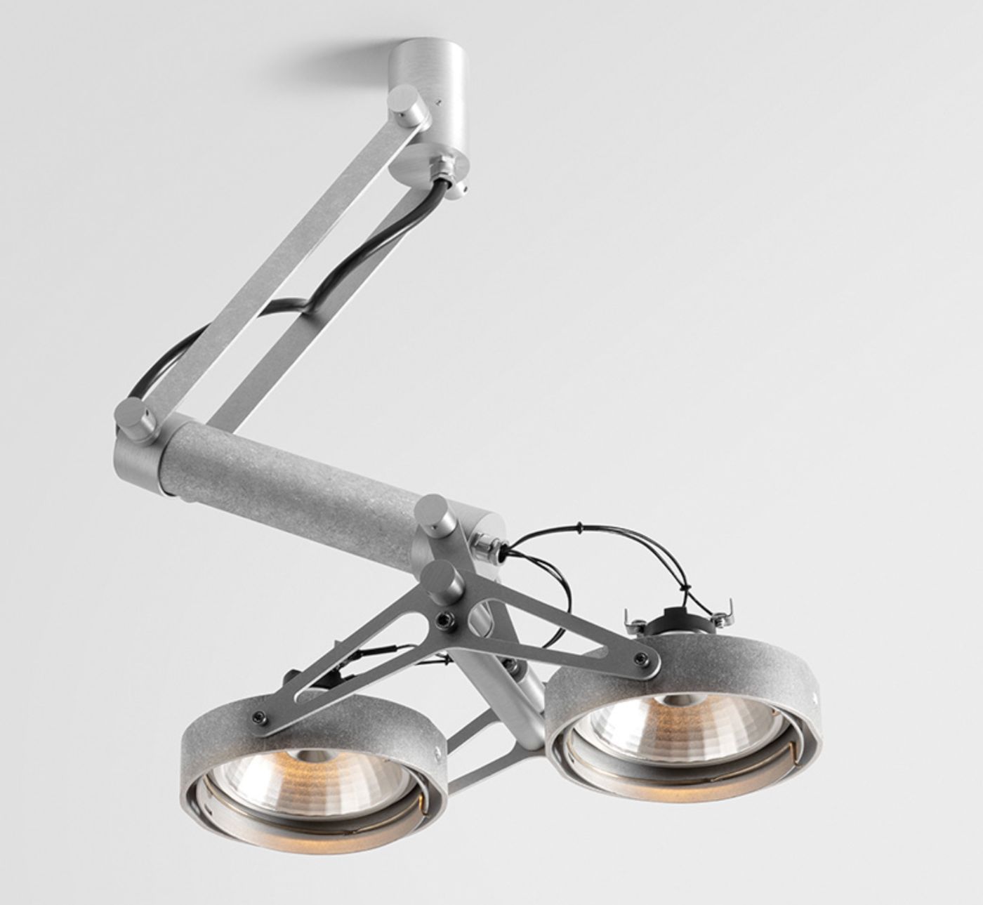 Nomad 2x for LED AR111 Tre dim  plafonlamp 