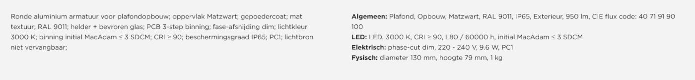 Blas 1.0 plafondlamp  