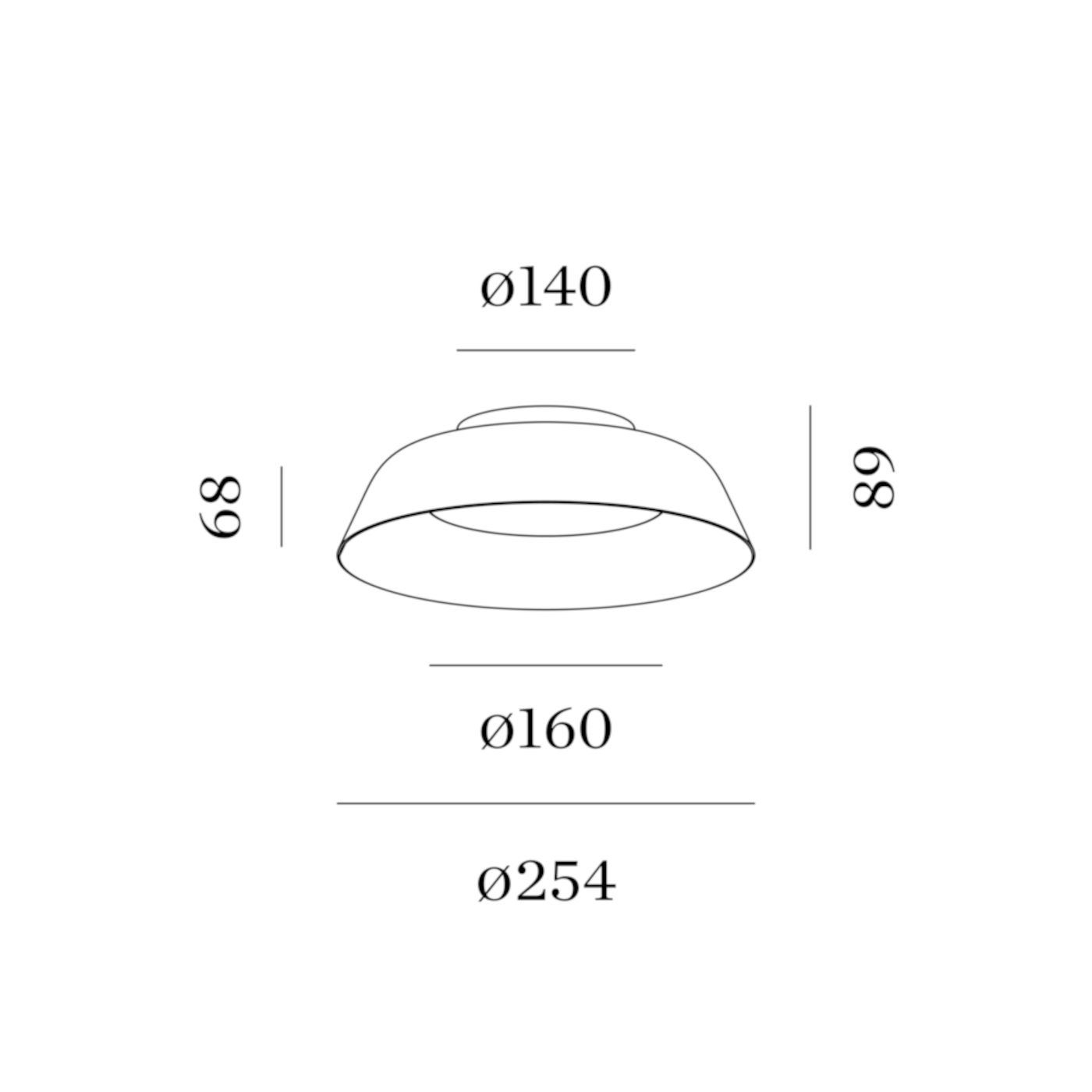 Towna 1.0 plafondlamp