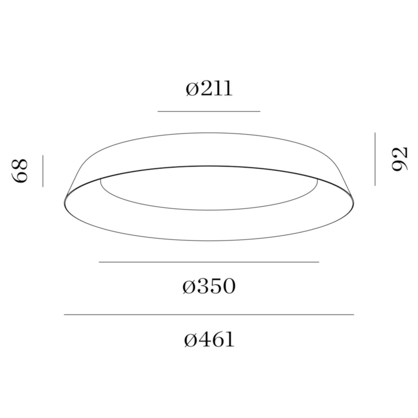 Towna 3.0 plafondlamp
