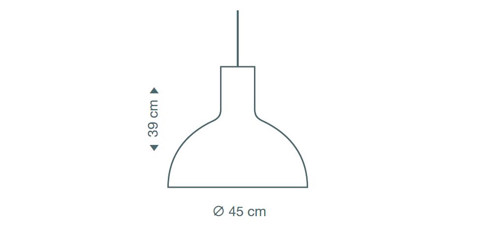 Victo Small 4251 hanglamp   