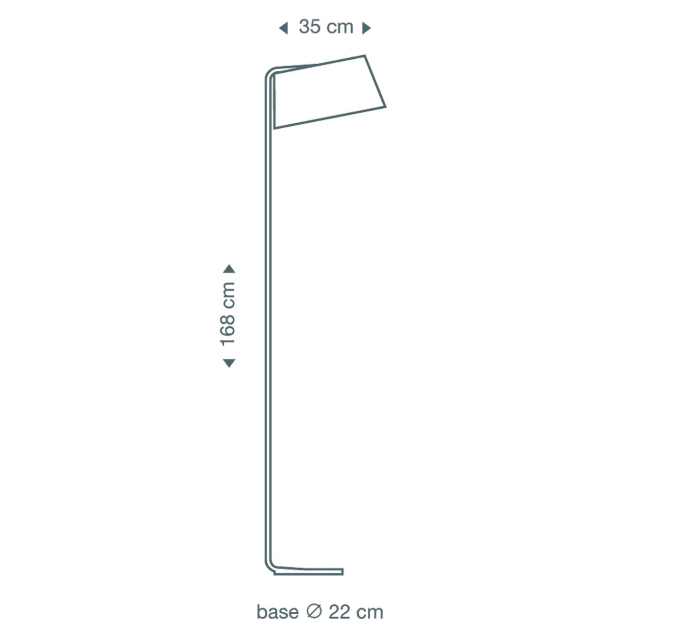 Owalo 7010  vloerlamp  