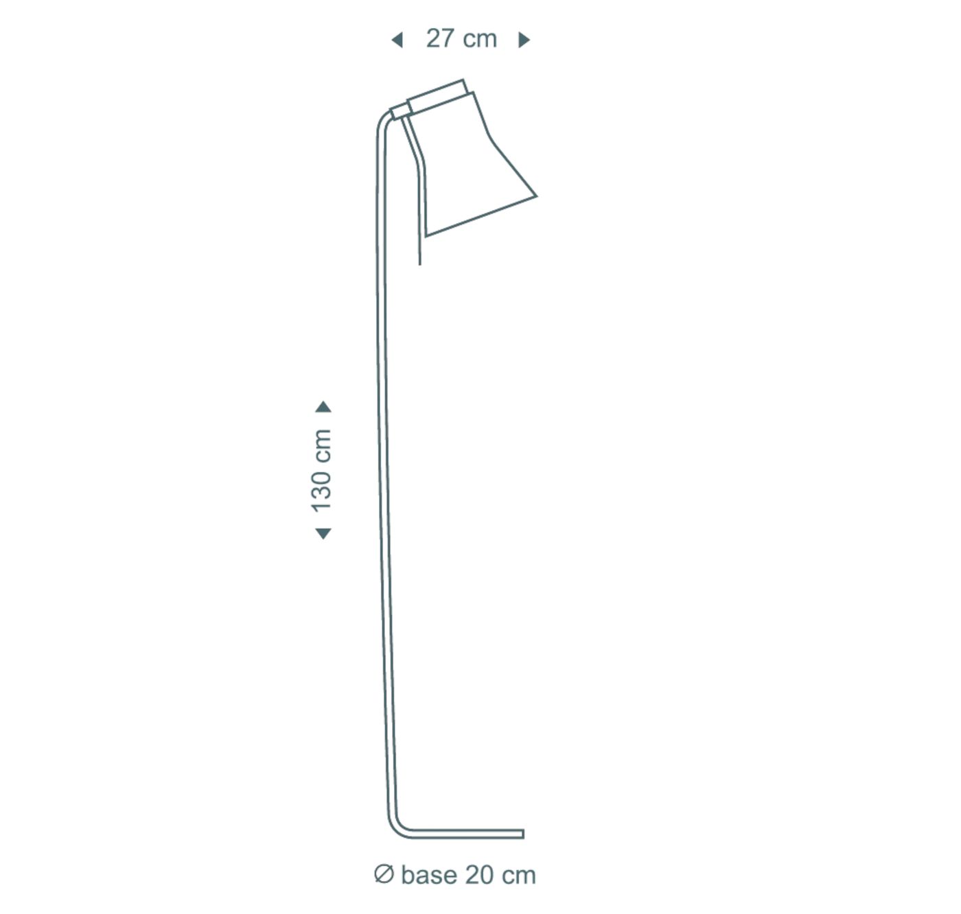Petite 4610 vloerlamp  
