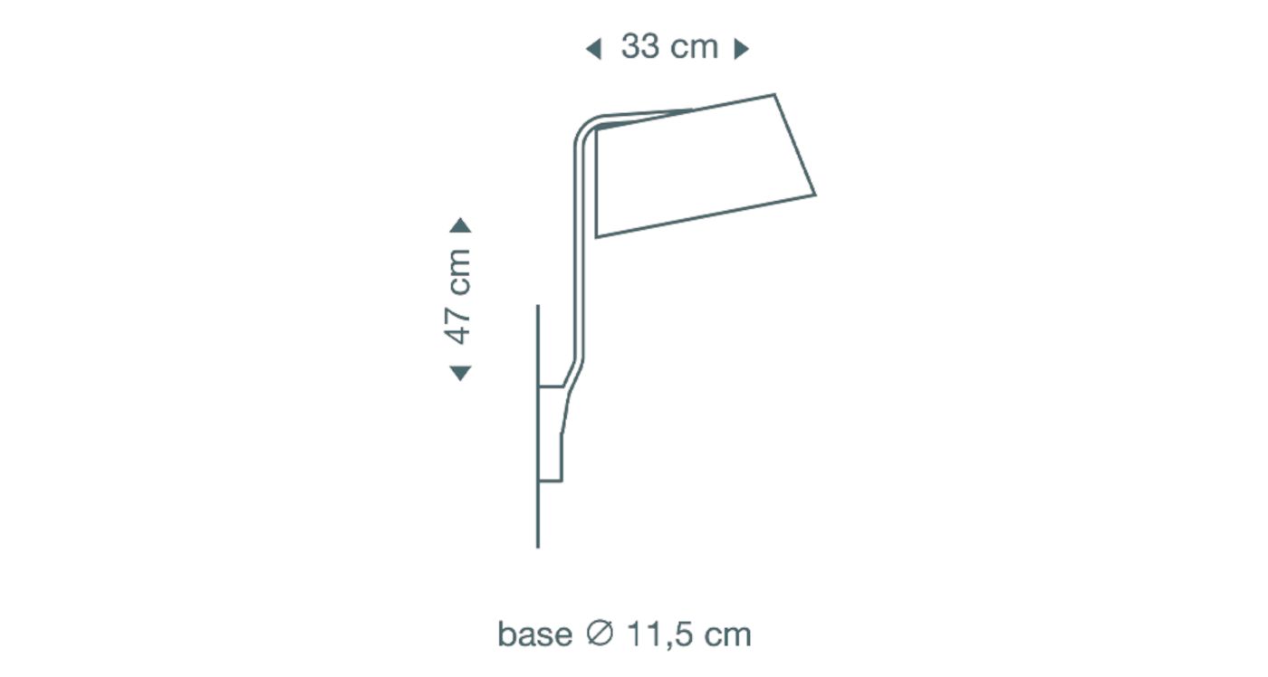 7030 wandlamp