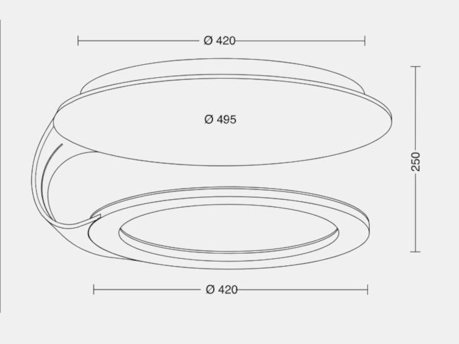 Supernova DL plafondlamp 