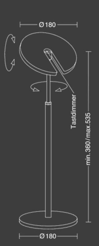 Supernova T tafellamp 