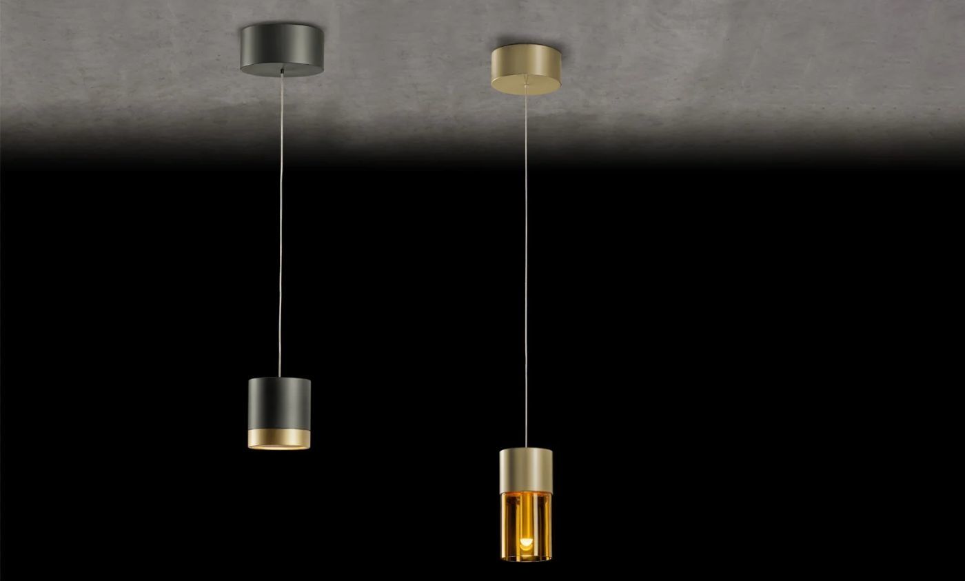 Aura P1 hanglamp. Platin