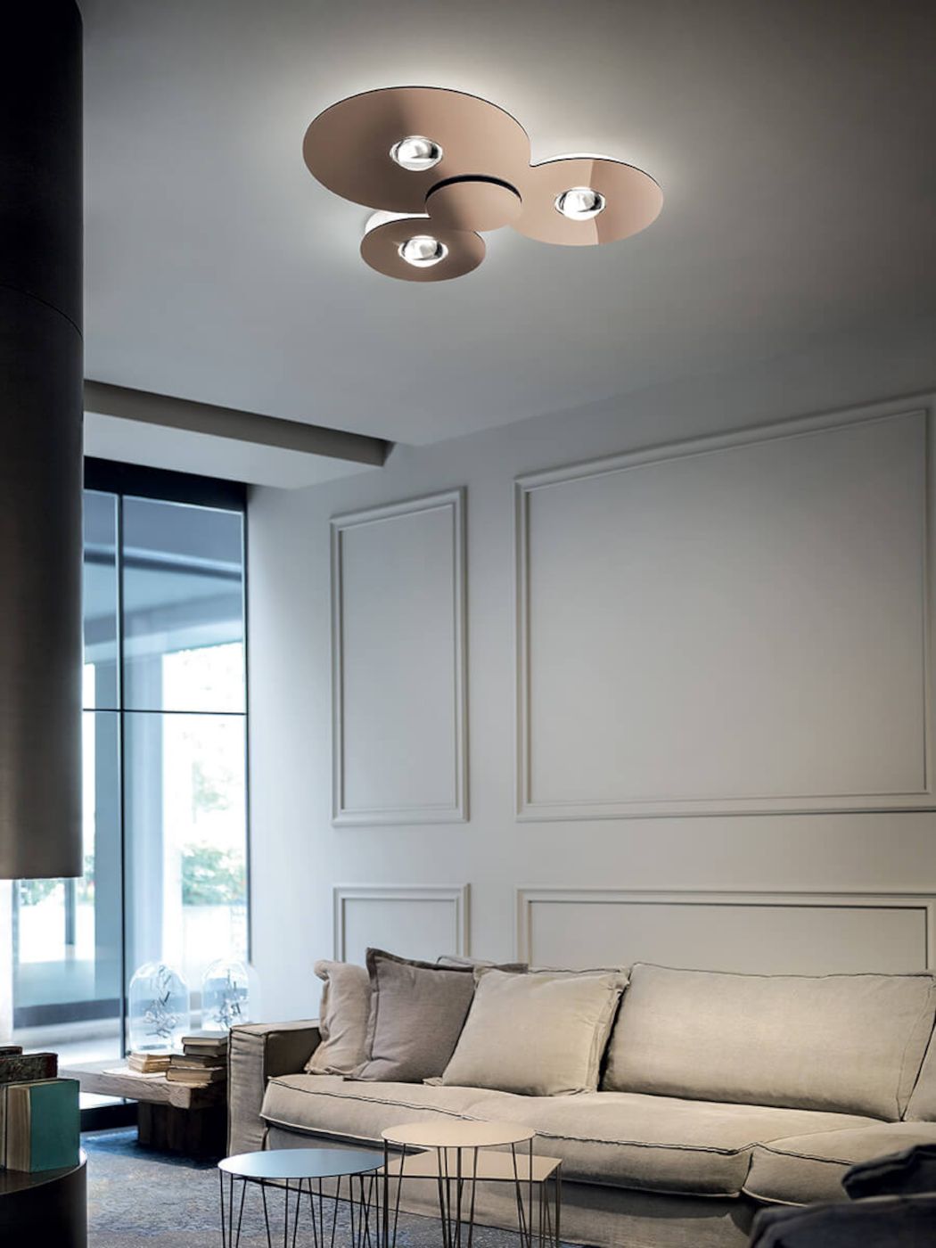Bugia triple plafondlamp  