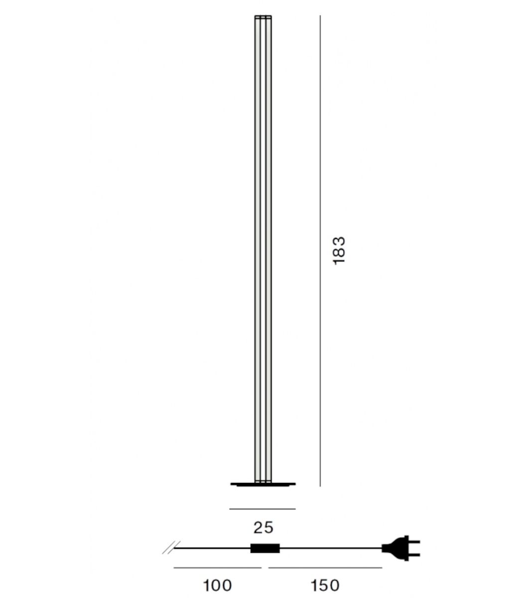 Chiaroscura vloerlamp 