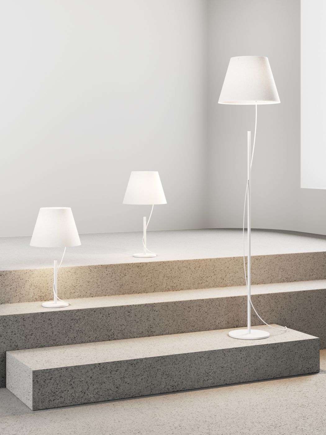 Hover vloerlamp