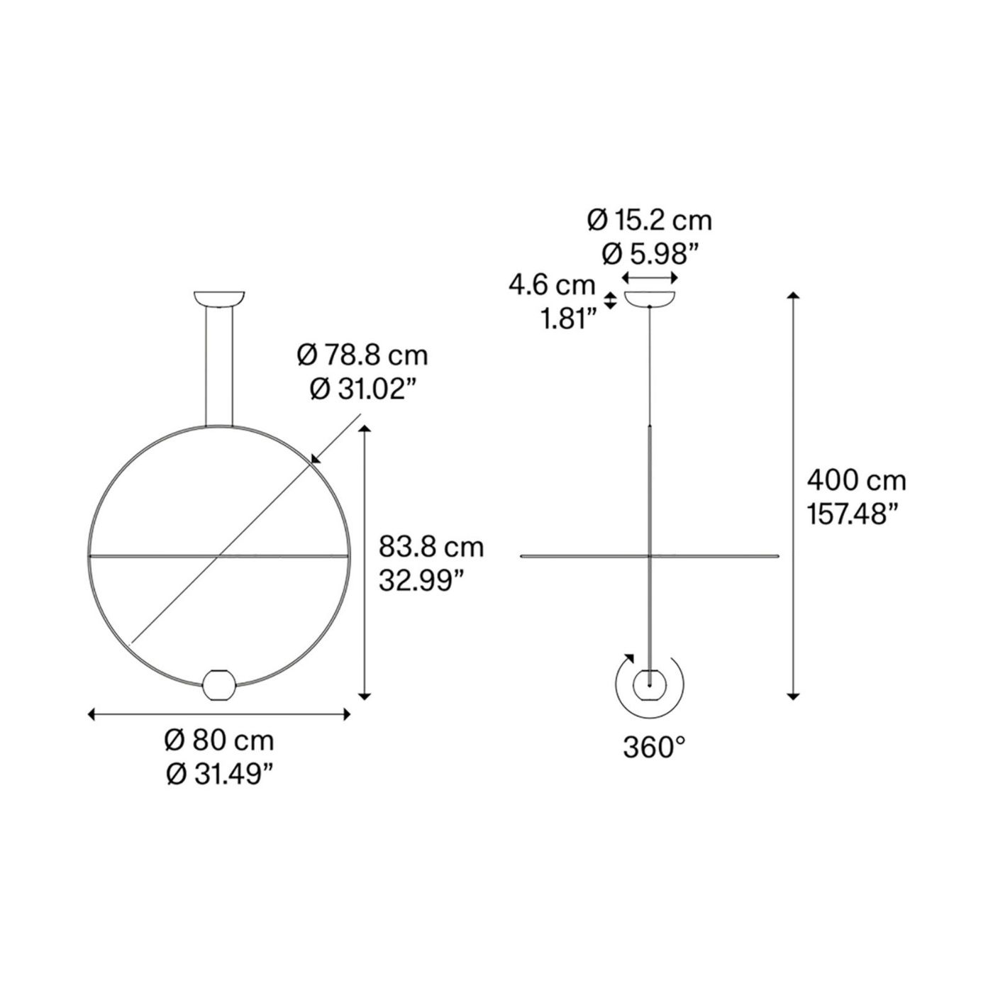 Elara hanglamp   