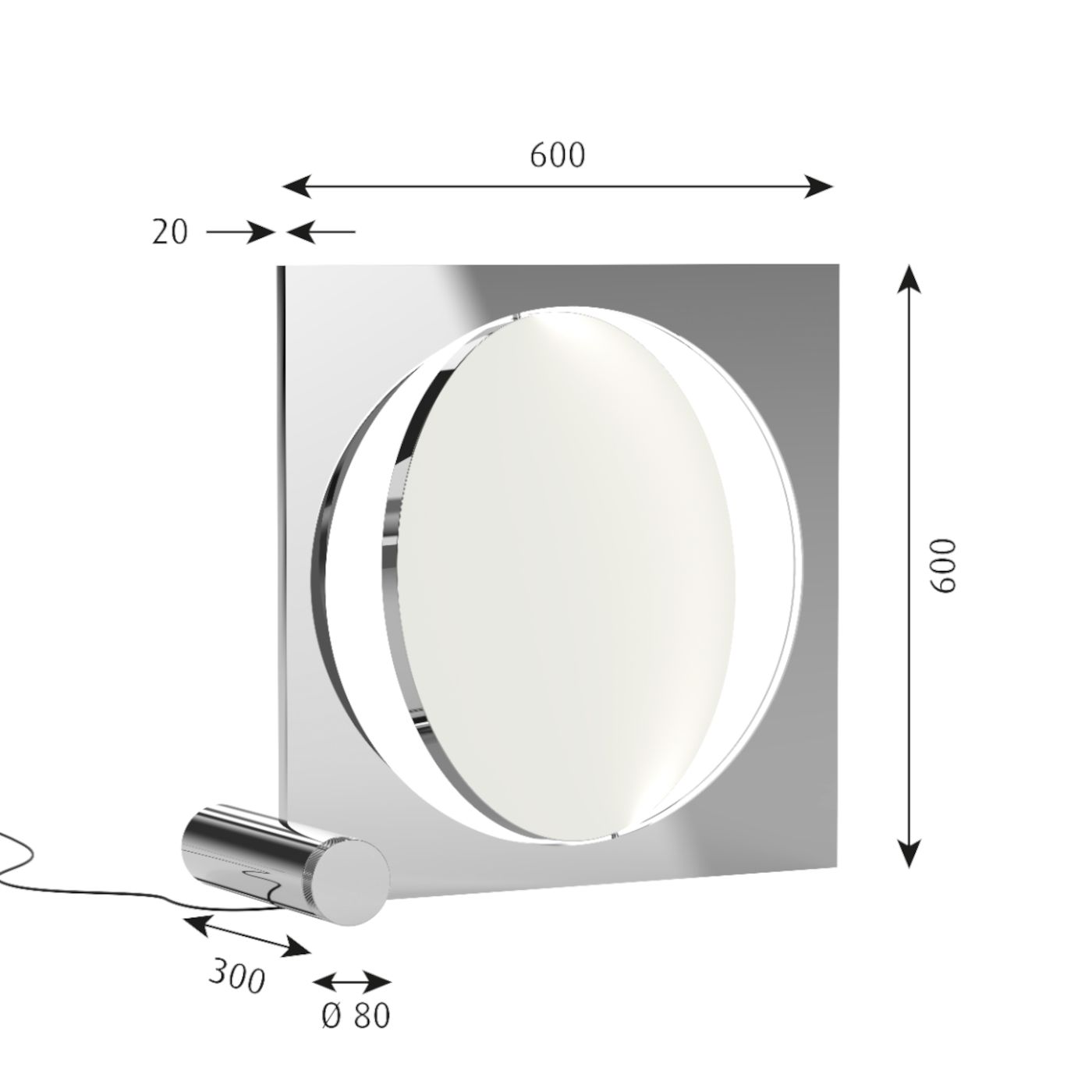 Moonsetter vloerlamp 