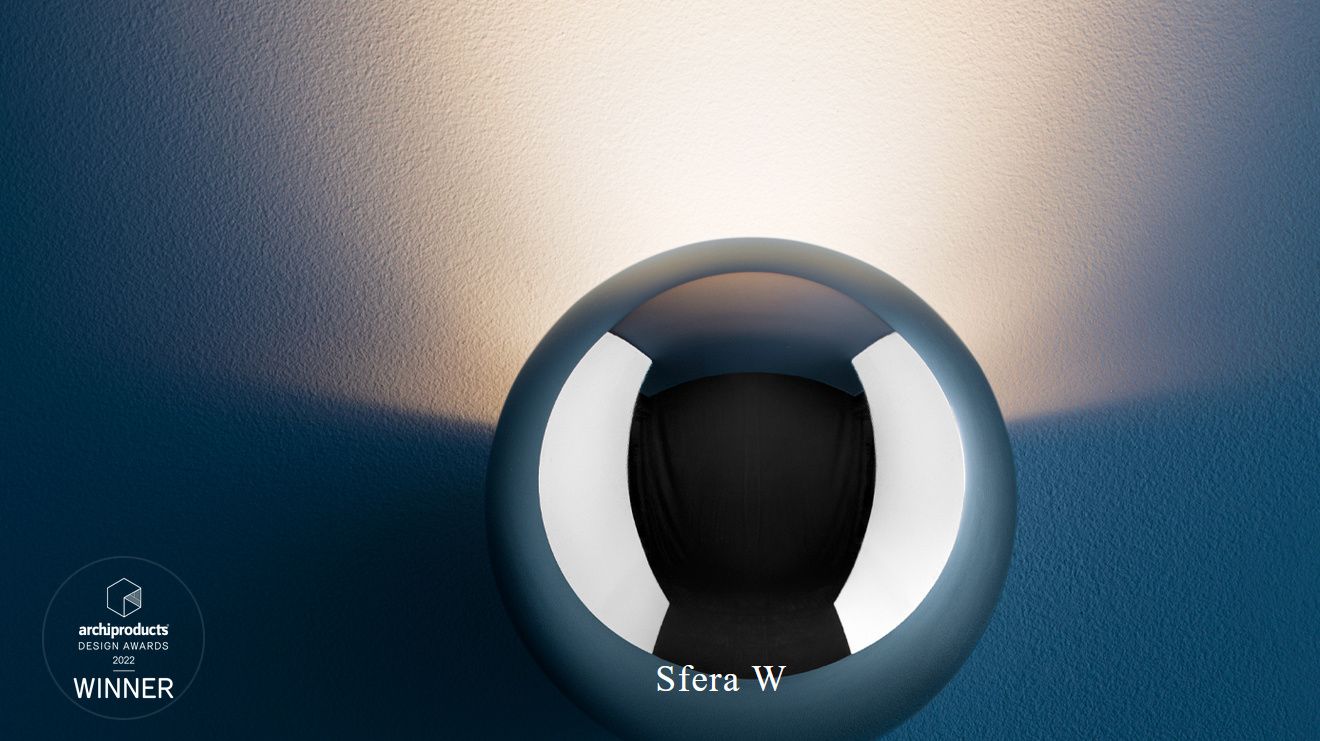 Sfera W wandlamp