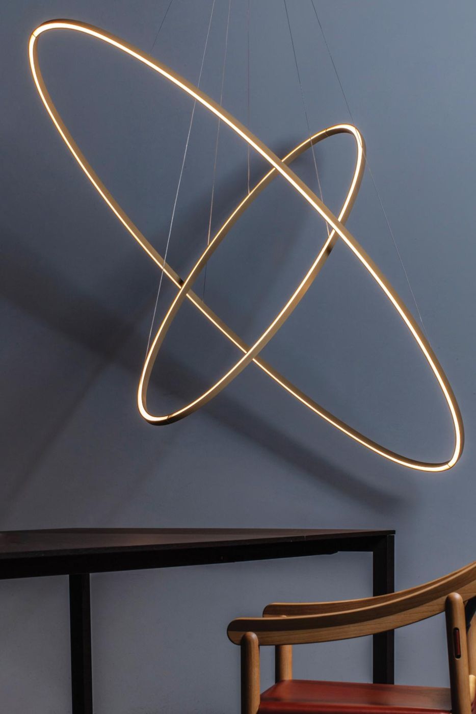 Ellisse double Mega hanglamp 