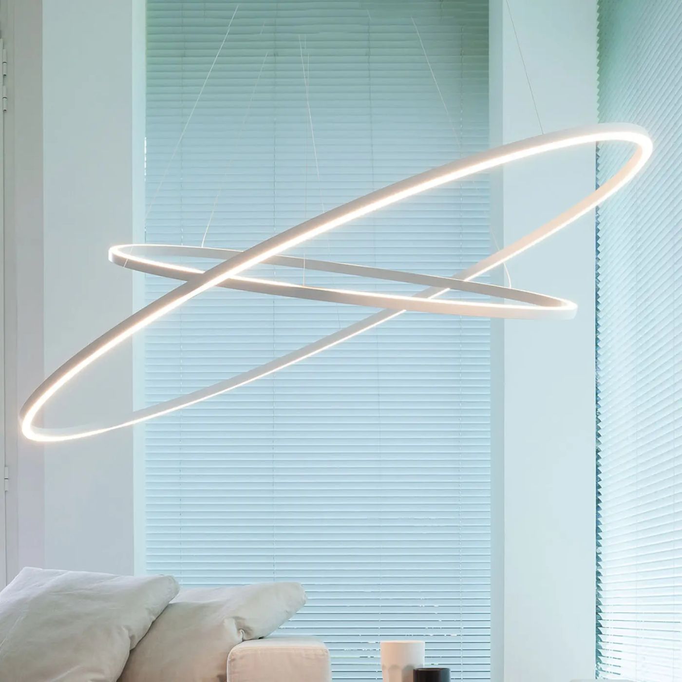 Ellisse double hanglamp