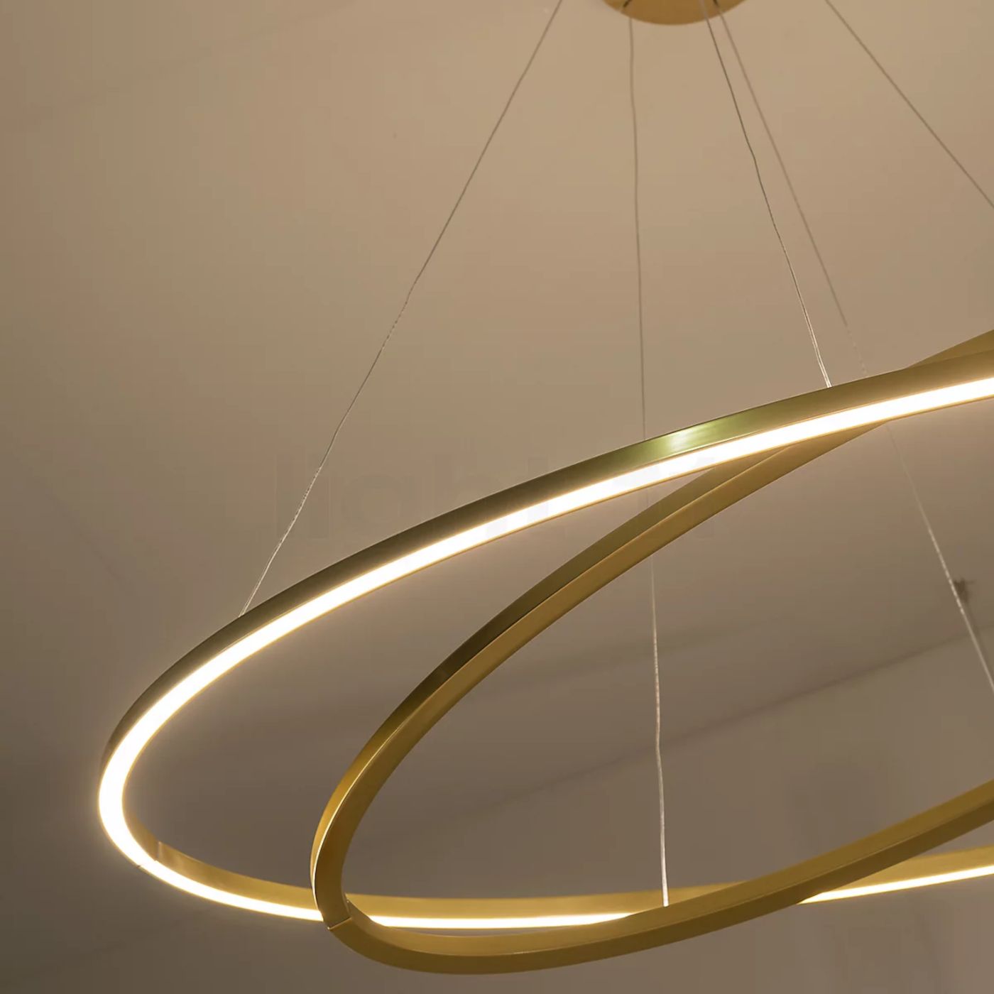 Ellisse double hanglamp