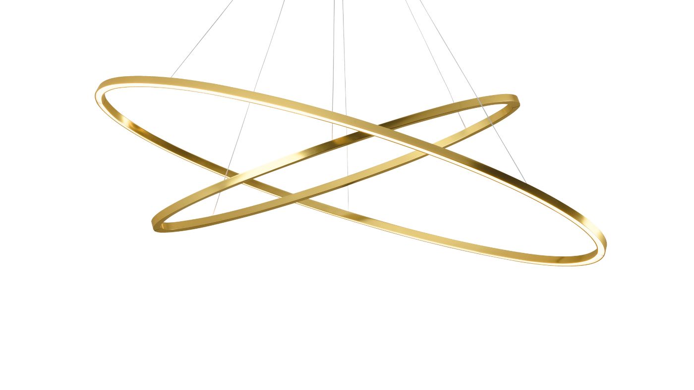Ellisse double hanglamp