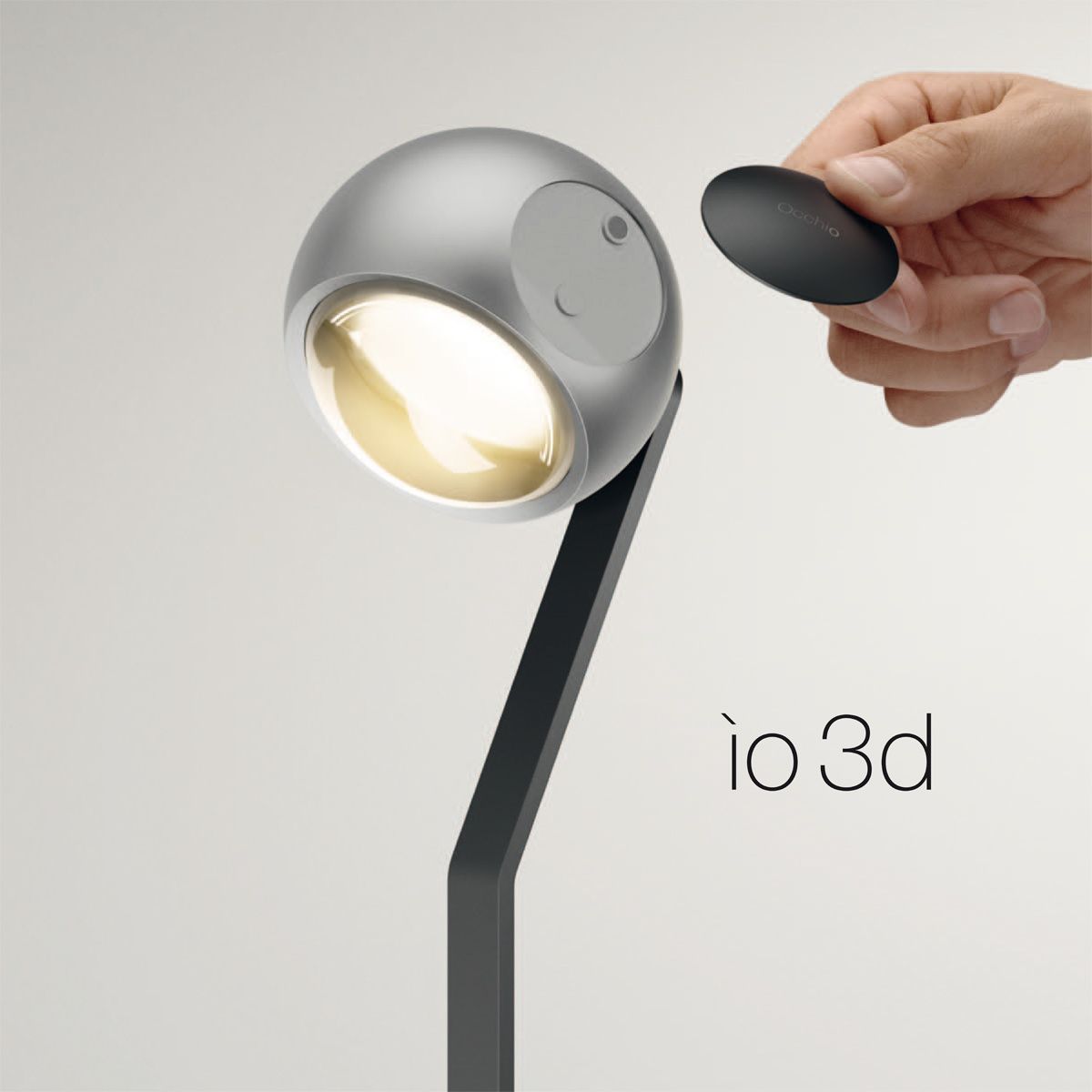 io 3d tavolo tafellamp. Black phantom  