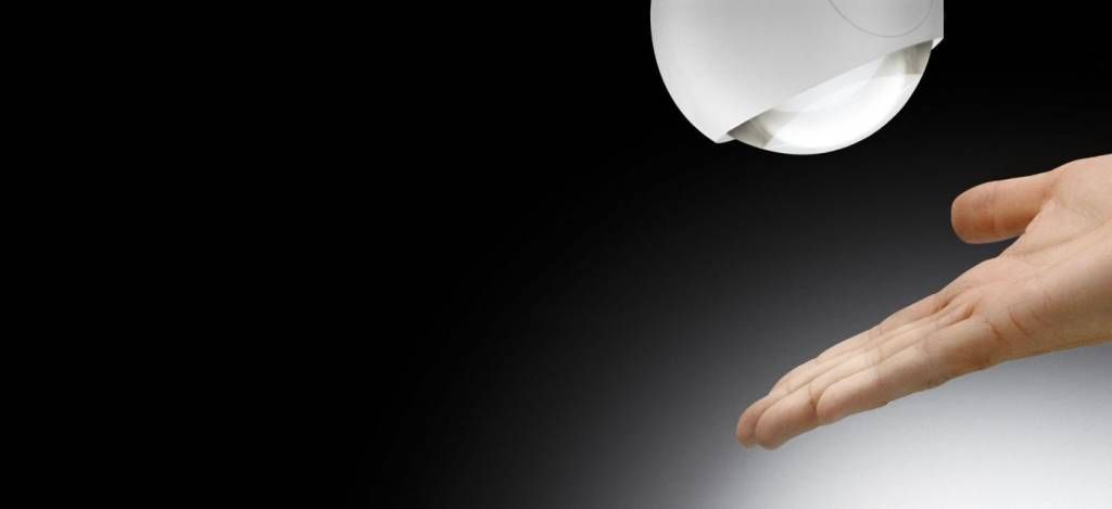 io 3d basso. vloerlamp. Black phantom  