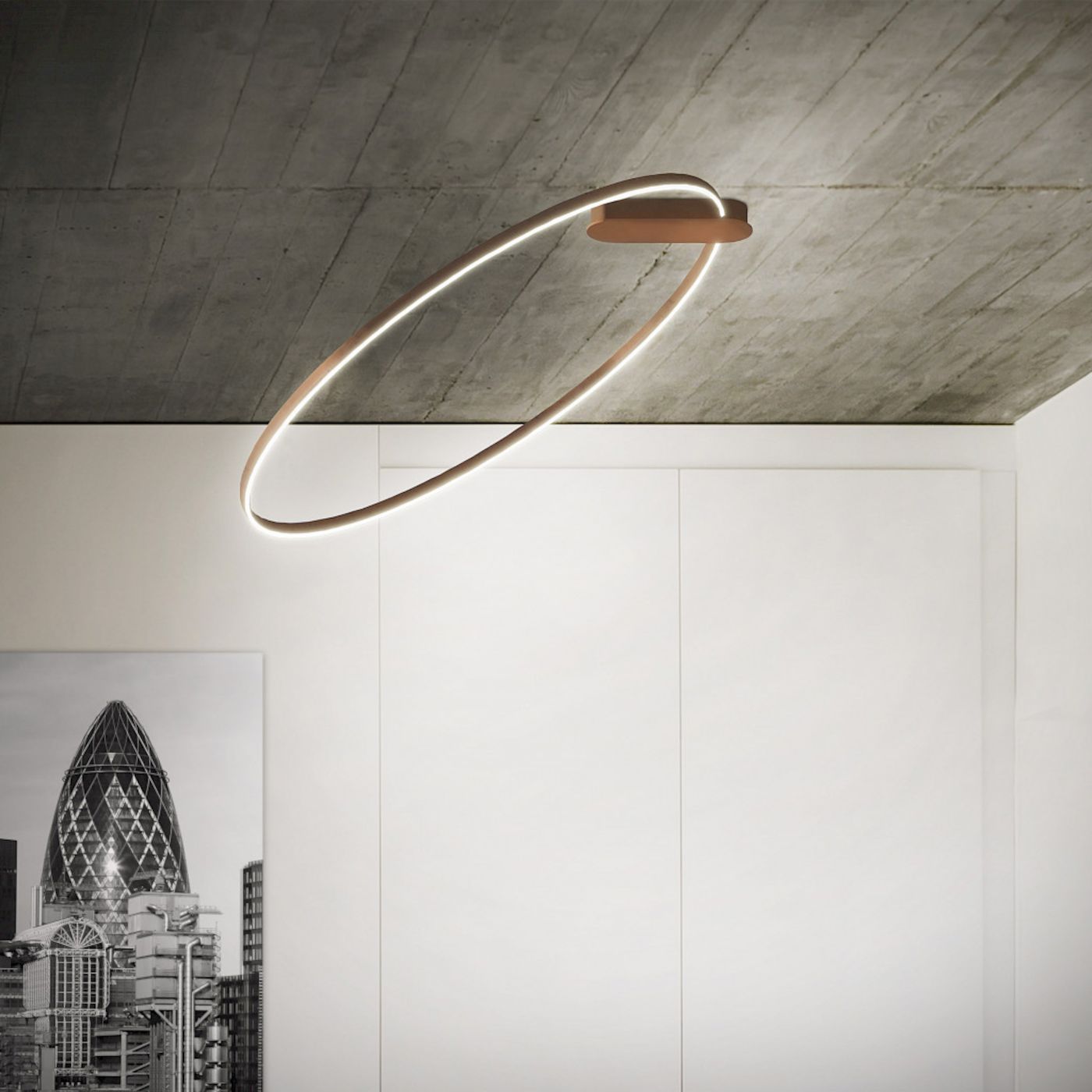 Leggera downlight inclined Ø65