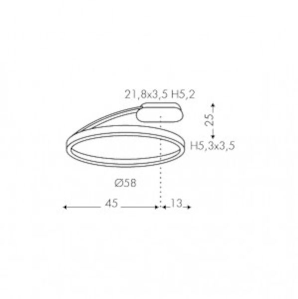 Bellai Home up+downlight Ø58