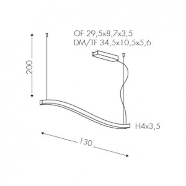 Curve downlight L130