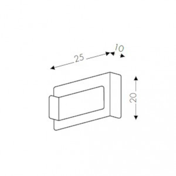 Tao up+downlight L25