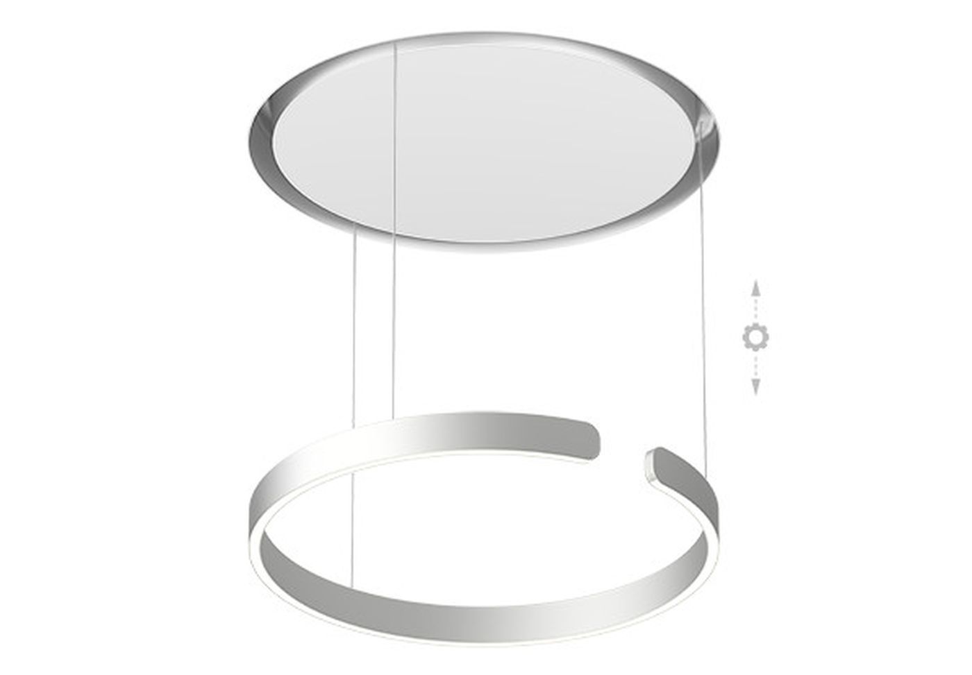 Mito Cosmo 60.  Mat zilver