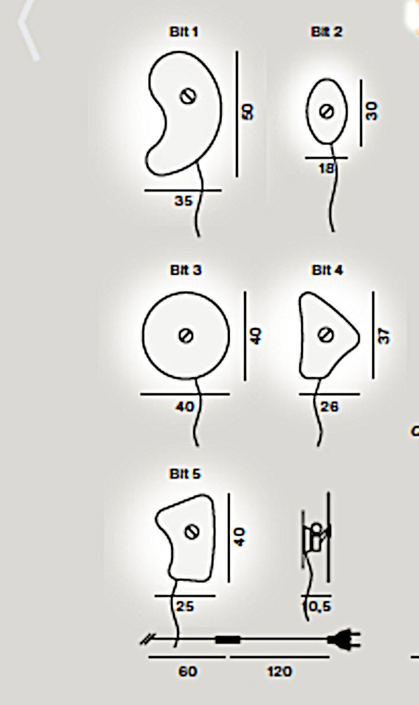Bit wandlamp
